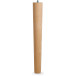 Tafelpoot massief beuken hoogte 420mm Ø conisch 60/40mm / pce