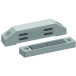 LS" serie opbouw magnetisch slot, wit, 61mm hartafstand, 12kg kracht / pce