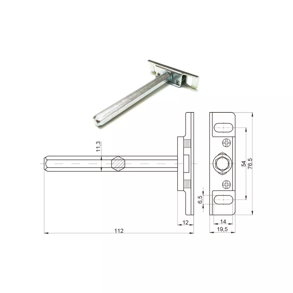 Titan Shelf Support Bracket 1 pc