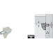 Hettich SAFETY schapsteun 5mm bruin / pce
