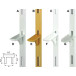 Aluminum Concealed Rack Series 4500 White / 2.5m