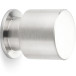 Bouton cylindrique sur embase Ø15 inox brossé / pce