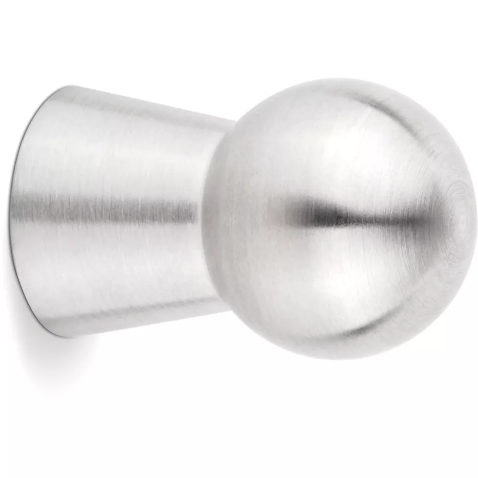 Pion knop Ø20mm geborsteld roestvrij...