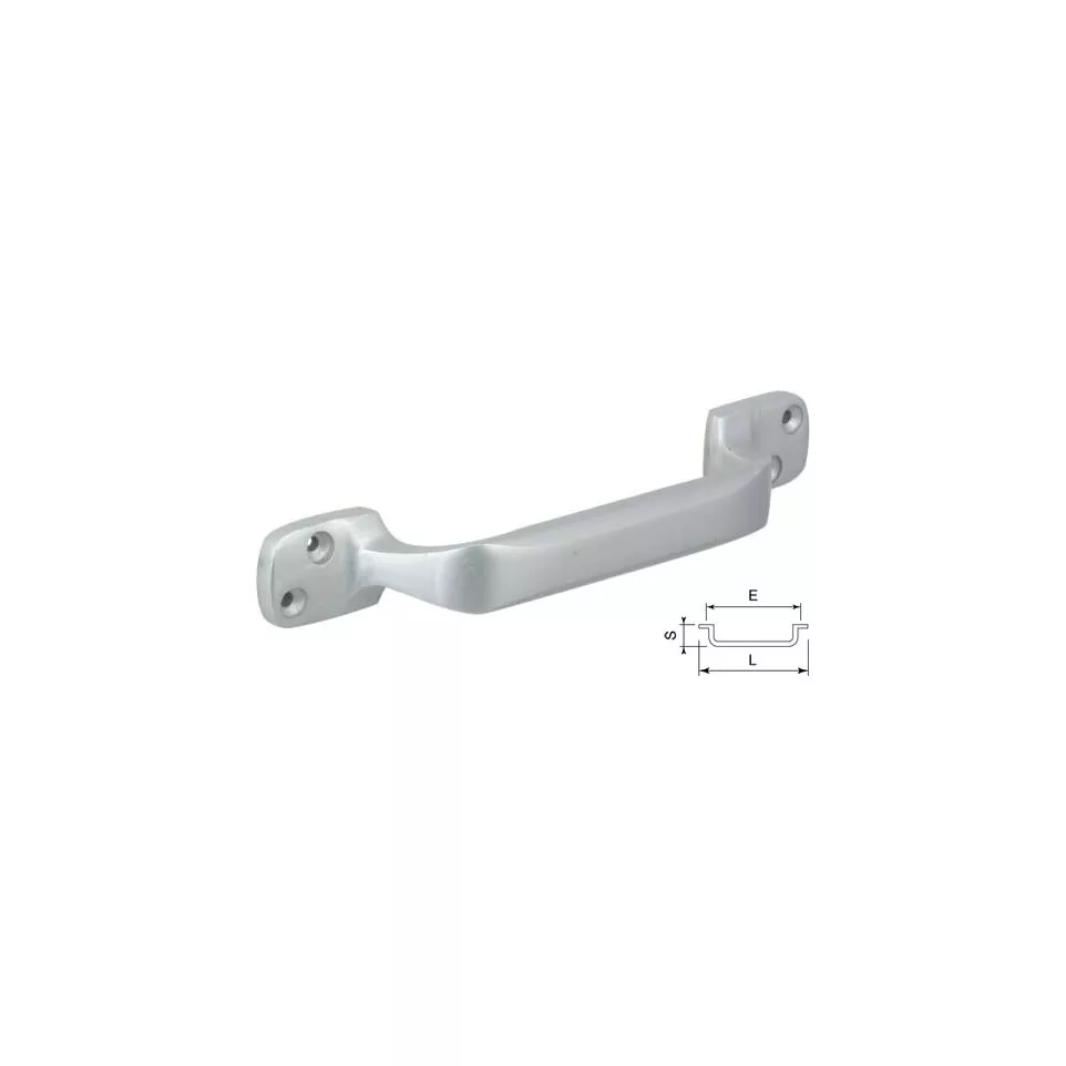 Heavy Handcuff Handle 240mm Screw-On...