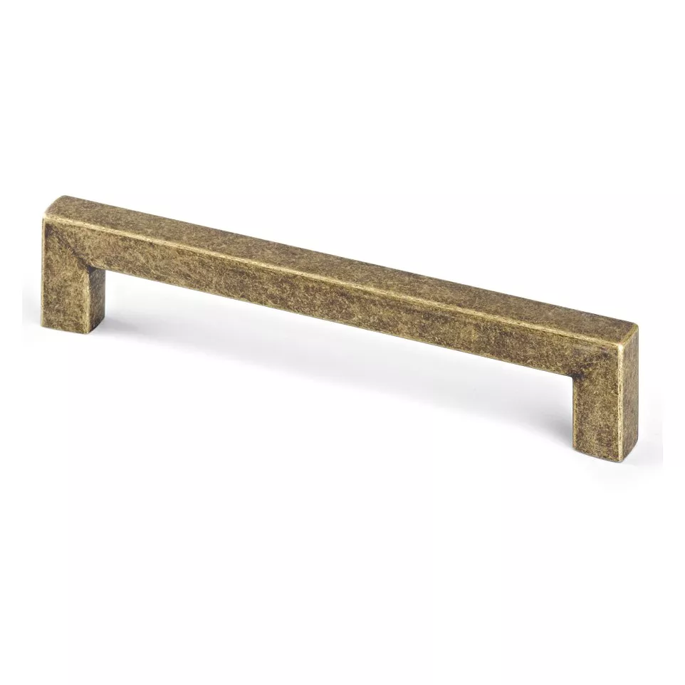 Handgreep Square 64mm antiek brons / pce