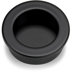Ronde komgreep Stylus Ø40mm mat zwart / pce
