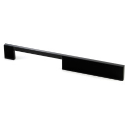 I-Spazio Off-Center Handle 192mm Matte Black per piece