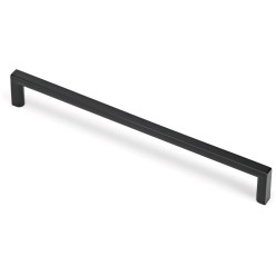 Handgreep Basic 90° 256mm zwart mat / pce