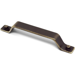 Industrial Aged Bronze Rivet Handle 160mm per piece