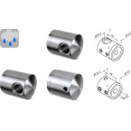 Double Flat Stainless Steel...