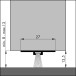 ELLEN Door Bottom Seal DBS 3000mm per piece