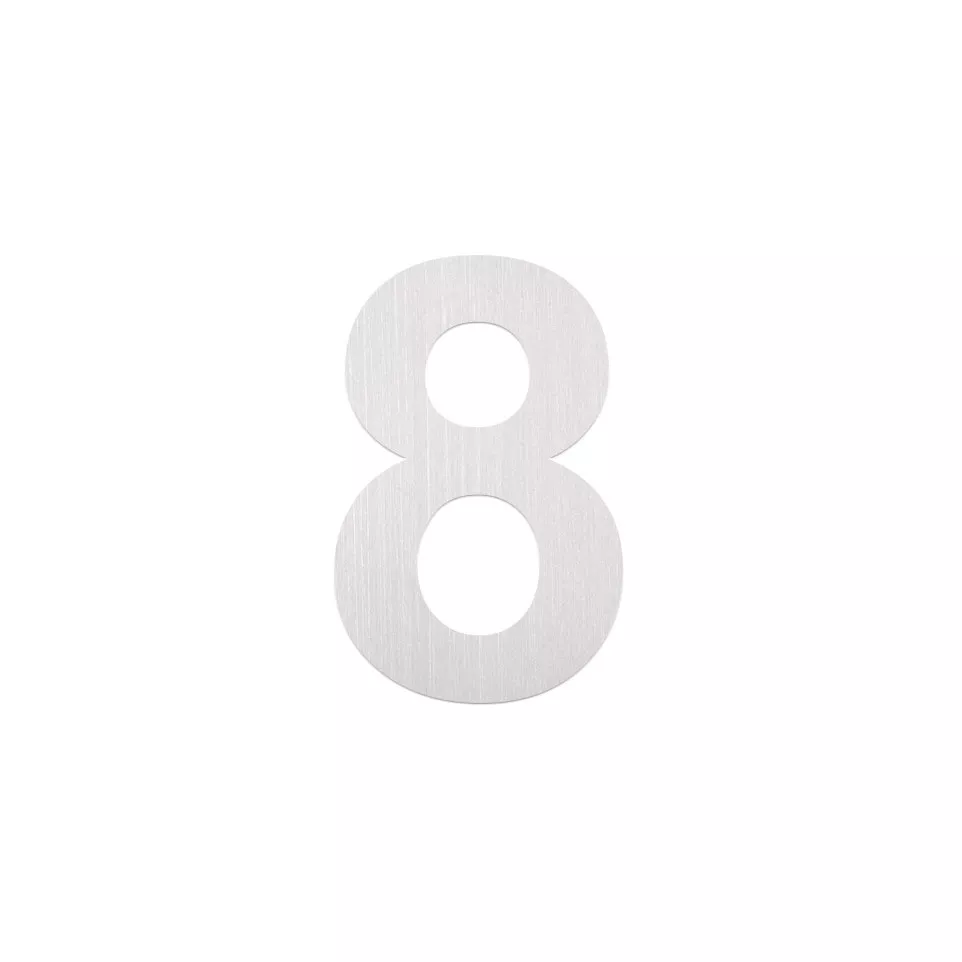 Self-Adhesive Stainless Steel Number...