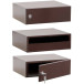 Horizontale brievenbus wit (RAL 9016) diepte 280mm / pce