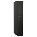 Fenix Top Medium pakketbrievenbus zwart mat met structuur / pce