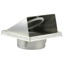 Renson Stainless Steel Hood Grille 641 Ø125mm per piece