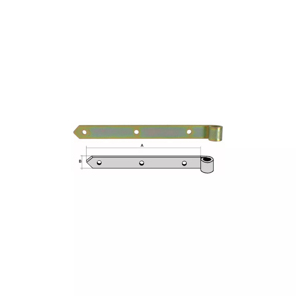 Straight Hinges Argenta Bichromated...