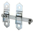HGD knevelslot, verzinkt 150mm / pce