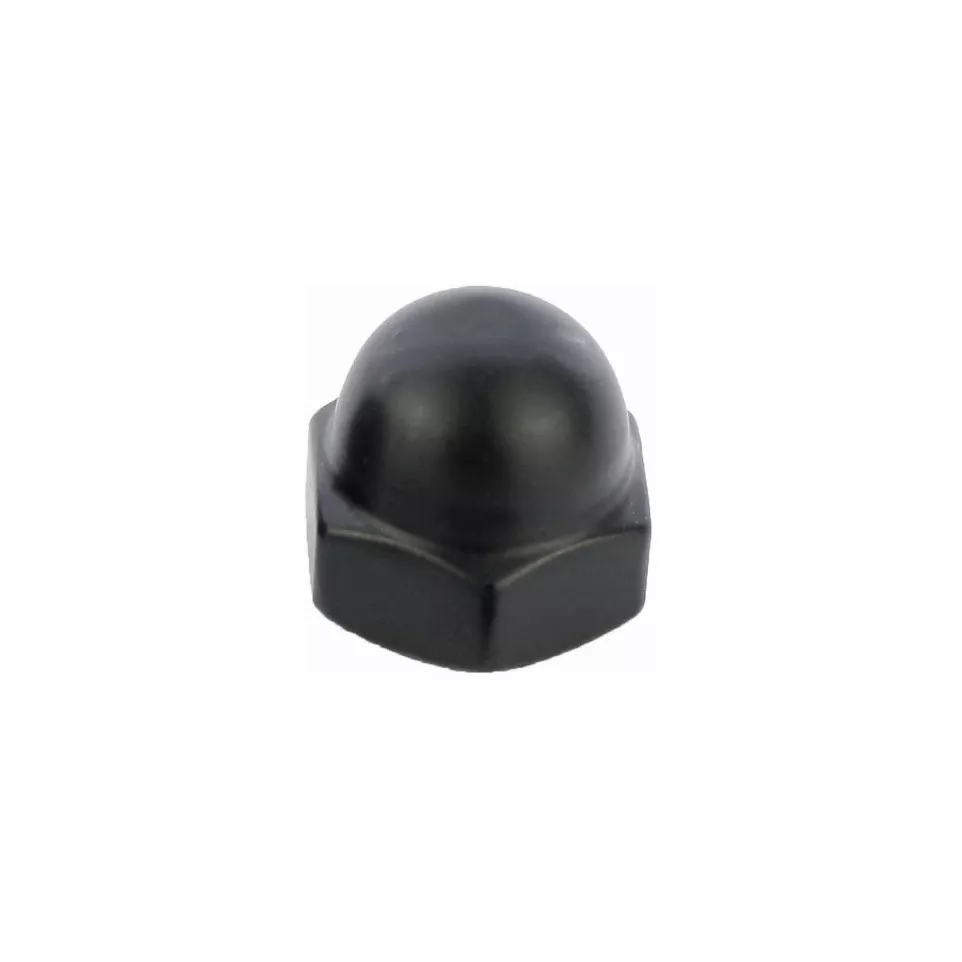 Écrou Nylon Borgne Diam 6 mm Noir / pce