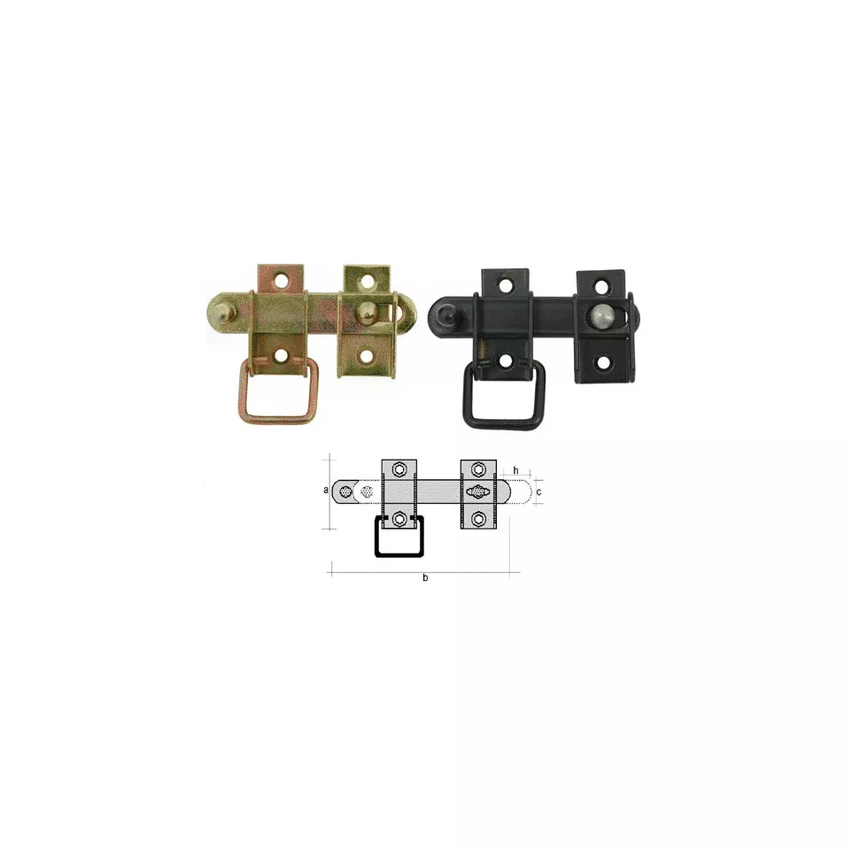 HGD No.1016 Zinc-Plated Shutter...