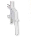Argenta 70 hanger handgrepen met dubbele vork voor F1 zilver pvc frame / pce