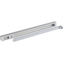 Bras à coulisse Dorma Contur pour TS 91-92-93 argent / pce