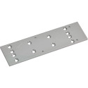 Plaque de montage corps Dorma TS 73 V argent / pce
