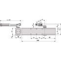 Dorma TS 83 Door Closer without Arm EN 3-6 Silver per piece