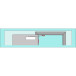 Universal bracket for parallel mounting of door closer arm silver / pc