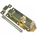 Verrou plat porte-cadenas à double manoeuvre / pce