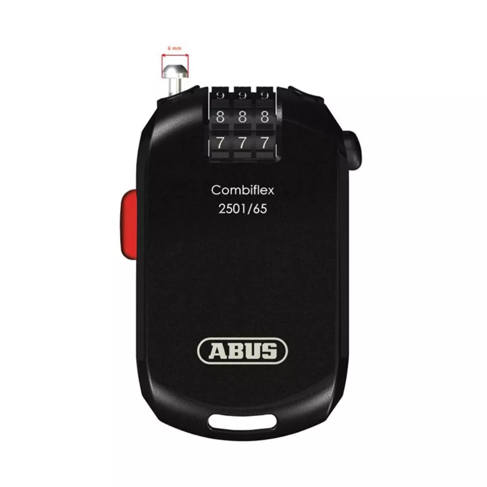 ABUS Combiflex 2501/65 Retractable...