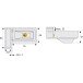 Abus 3030 Draaikiep raamsluiting bruin / pce