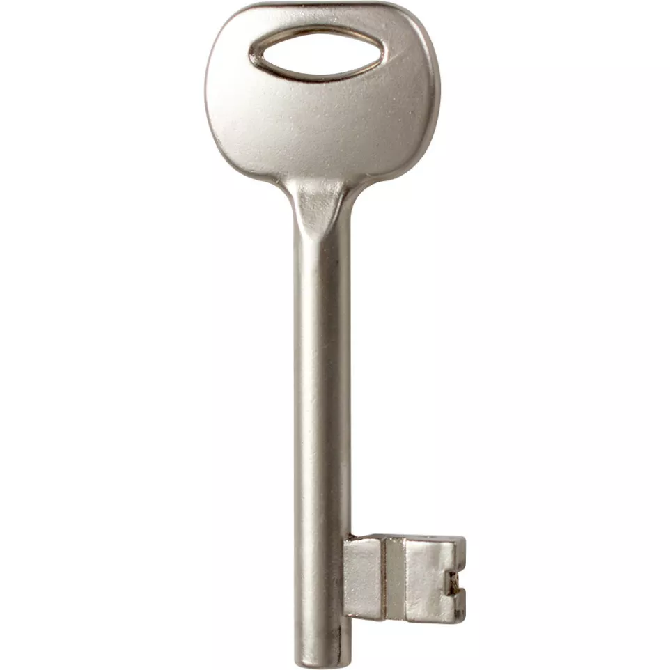 BB Lock Rounded Faceplate Silver...