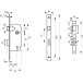 Standard French replacement lock for Vachette type DSG25 / piece