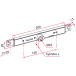 Rolluik slot toegepast AE, met cilinder lengte 12mm / pce