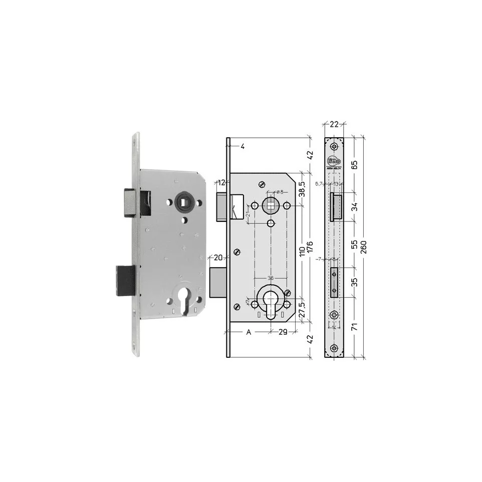 Litto High Security S2657 60/110...