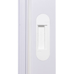 Verstelbare sluitplaat wit voor AGB Polaris 2XT magneetslot / pce