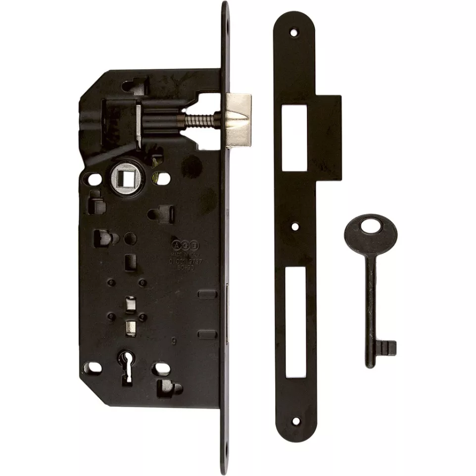 AGB Black Lacquered BB Lock with...