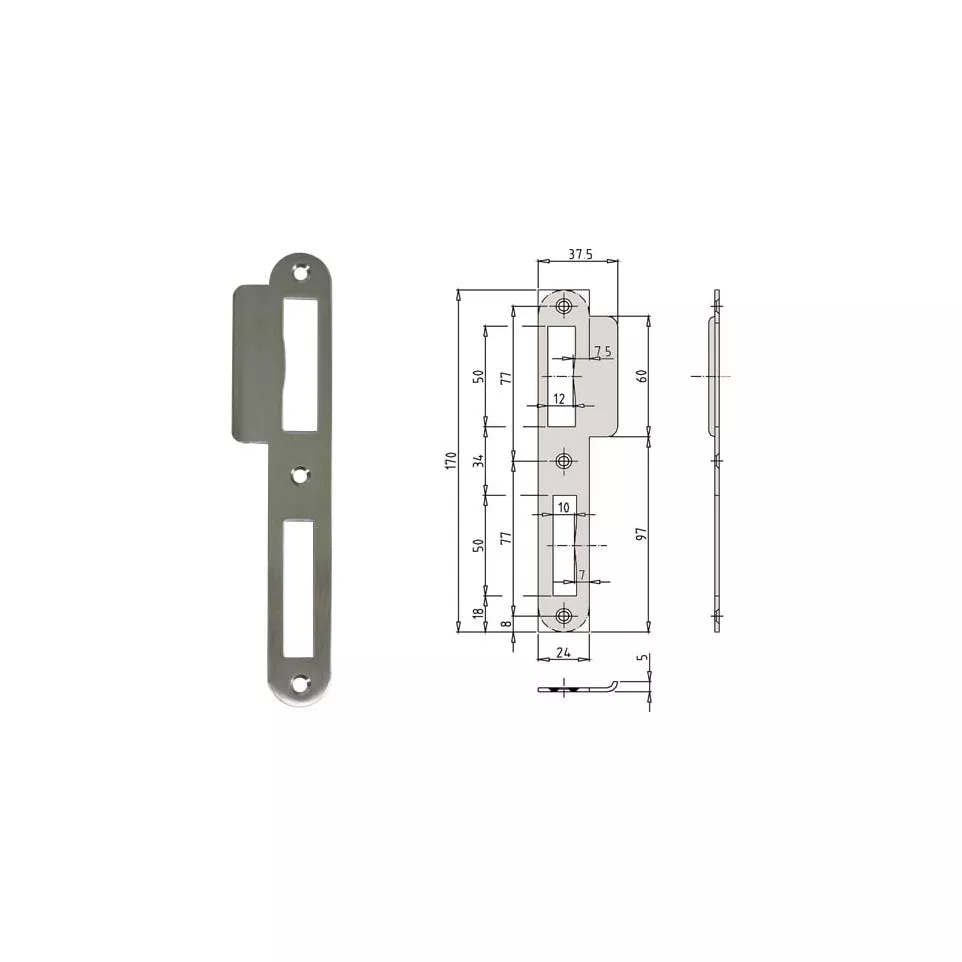 Premium DIN Strike Plate CES...