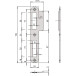 Premium DIN Strike Plate CES 0522-14-CL Left / pc