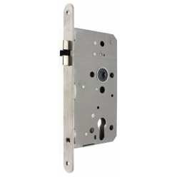 DIN-projectslot met antifrictie grendel 334-01 PZW 55/72 STAINLESS STEEL TA24 links/DIN R / pce