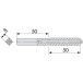 Verzonken stift voor Cisa Sikur Exit panieksloten - 8/8 mm (50/50mm) / pce