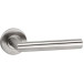 Arena-4 Interior Door Handle L90° on Round Rosette Stainless Steel 304 / piece