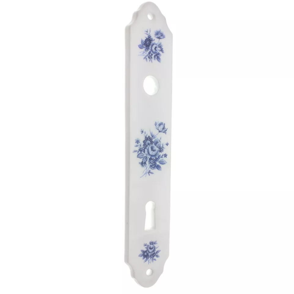 Porcelain Plate 110BB Blue Flower...
