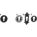 Black Wrought Iron Keyhole Escutcheon Rutten 219 per piece