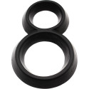 Huisnummer "8" zwart aluminium 95mm / pce