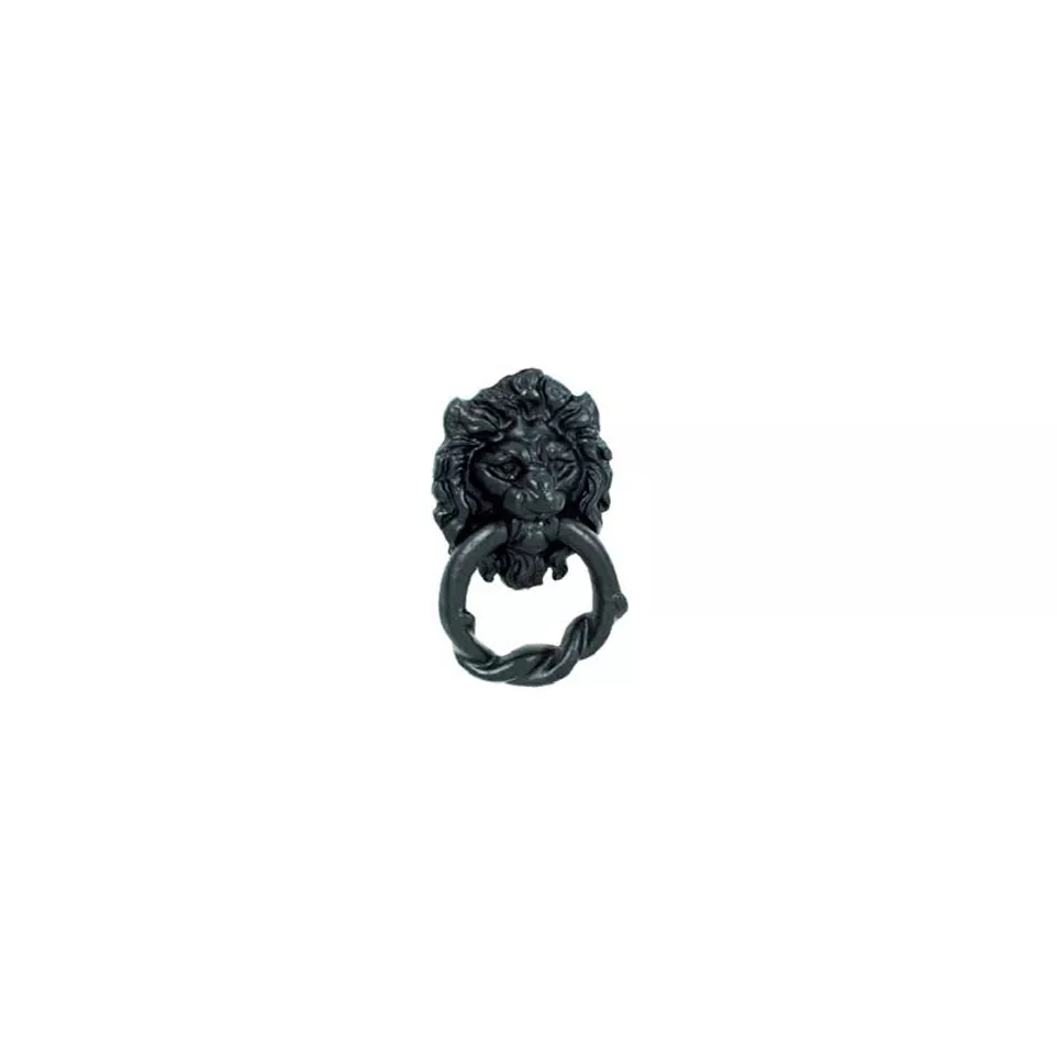 Heurtoir fer forgé lion / pce