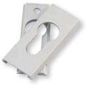 Entrée de cylindre rectangulaire en 2 parties PZ 3006 épaisseur 9mm brut / pce