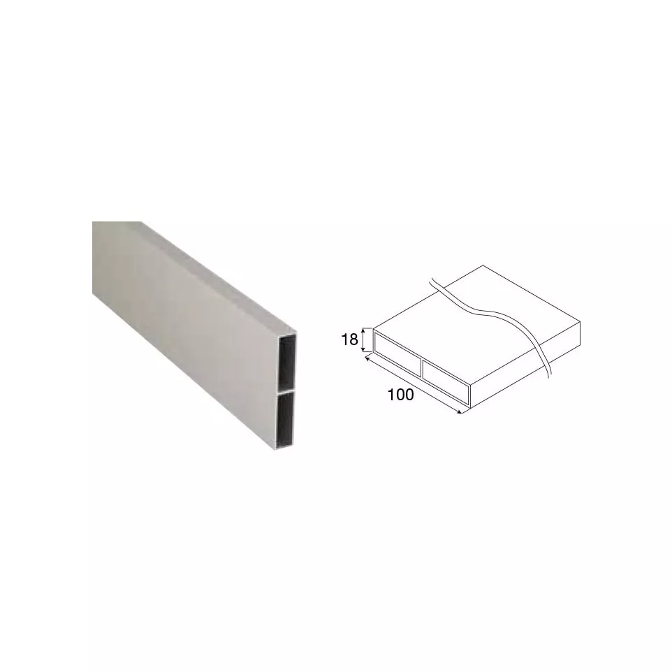 Aluminium profiel 170 18x100mm...