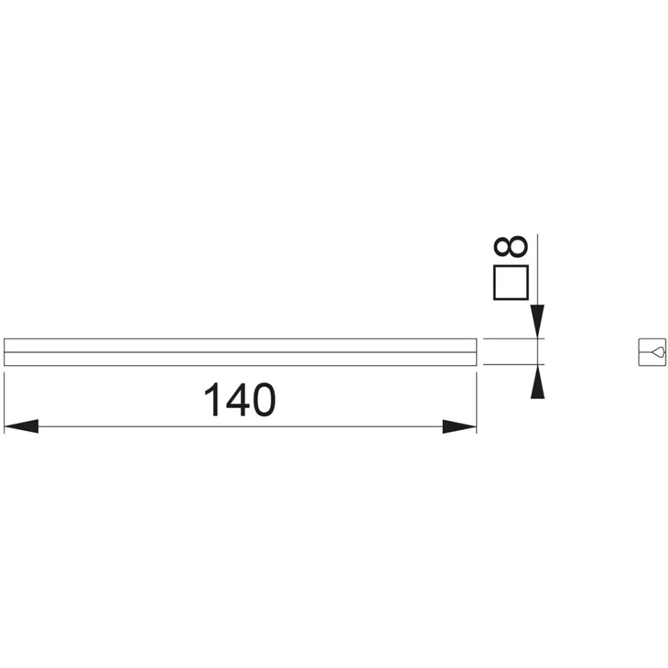 Hoppe Square Spindle Rod (2 Parts)...