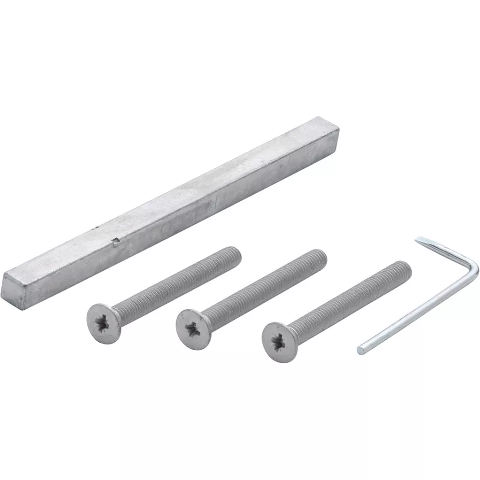 Set carré 8x140mm et 3 vis M6x70 de...